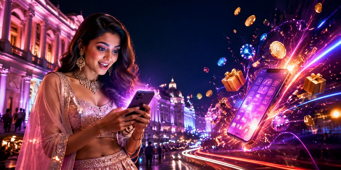 Teen Patti card table with chips and cards at adda247