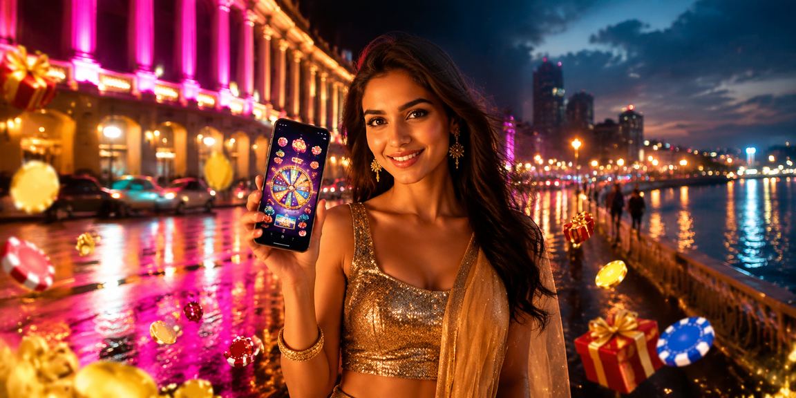 Mobile rummy player enjoying online card game on smartphone in India